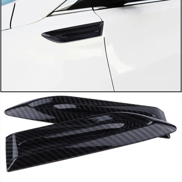 Universal Auto Car Decorative Air Flow Intake Hood Scoop Vent Bonnet Base Covers