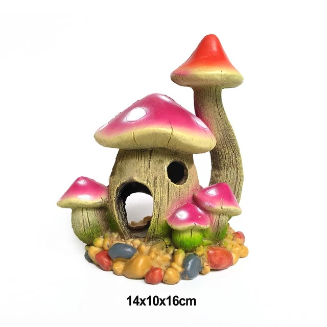 Per Aquascape Micro Landscape casa dei funghi modello cool acquario serbatoio per pesci 4