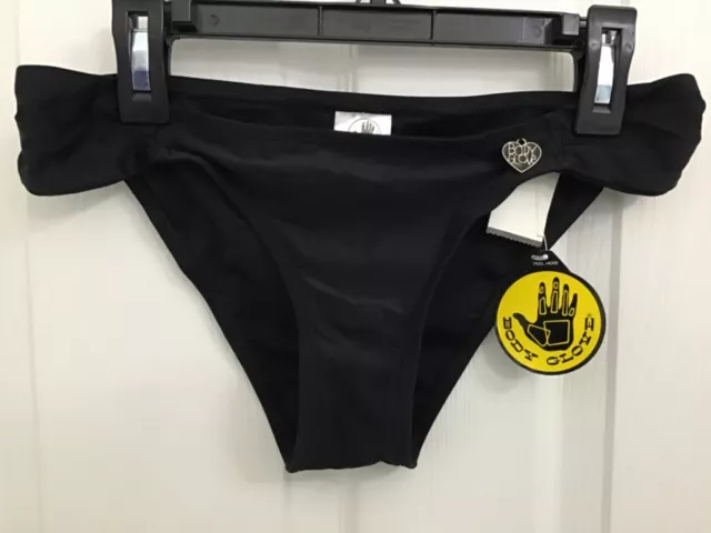 Body Glove Women's Black Bikini Swim Bathing Suit Bottom Small NWT