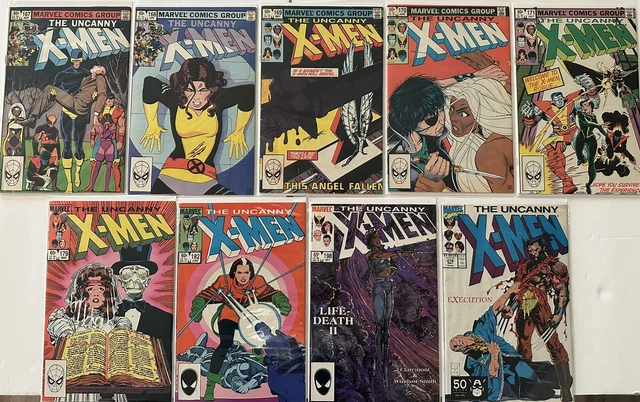 Marvel Comics Uncanny X-men HUGE Copper Lot of 9 Books between 167 and 276