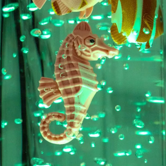 LED Fischblasenlampe Beleuchtung Farbwechsel Schwimmende Sealife Ex Display 3