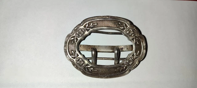 Boucle De Ceinture Ancienne N10 – Modèle Vintage Multicouleur Pour Femme