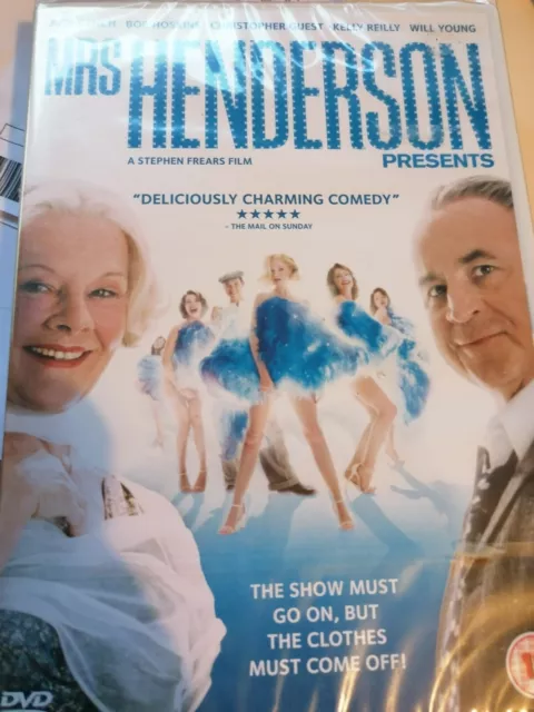 Mrs Henderson Presents (DVD, 2006) SEALED