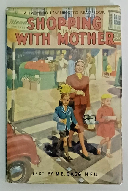 RARE AND VINTAGE Ladybird Book Shopping With Mother 1962, Ser 563, 2/6 ...