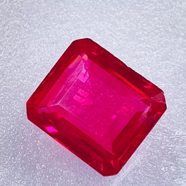 Natural Pink Ceylon Sapphire 71 Ct Emerald Shape Certified Gemstone N413 U530
