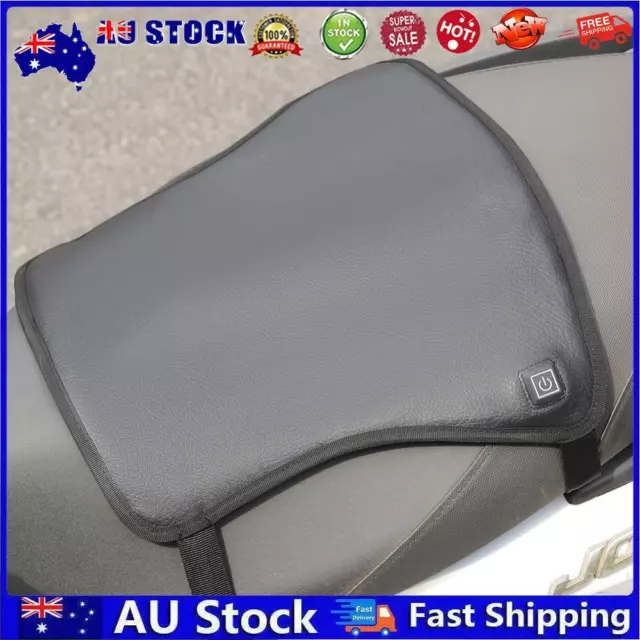 AU Motorbike Cover Cushion 3 Gear Electric Heating Pad Anti-slip for Winter Warm