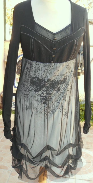 Robe La Mode Est à Vous - Taille 36/38 (Grand) - Modèle Louisiana - Noir - Neuve Sans étiquettes