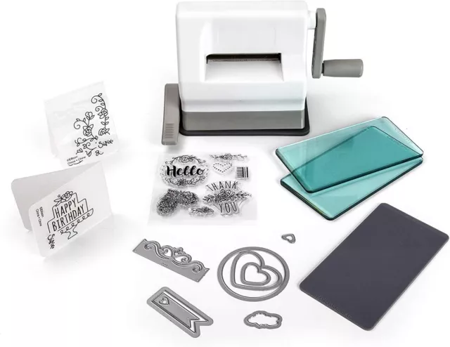 Sizzix Sidekick Starter Kit Portable Manual Die Cutting & Embossing Machine