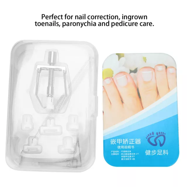 Adjustable Ingrown Toenail Fixer Toe Nail Paronychia Corrector Pedicure Care