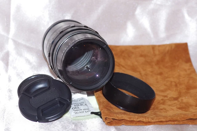 Objectif Pentax Super Takumar 35mm F/3.5 M42 - Grand Angle, Bouchons, Filtre, Housse TBE
