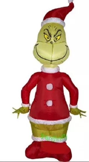 CHRISTMAS THE GRINCH DR SEUSS   4 FT Airblown Inflatable GEMMY