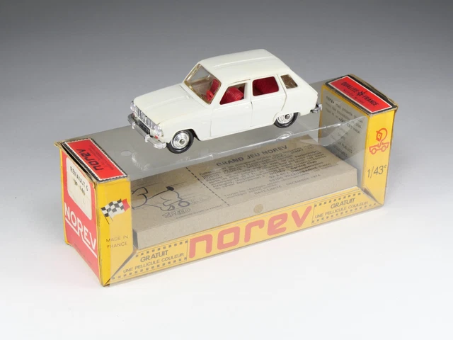 Tracteur Renault R86 Orange Norev 1/43 - Miniature En Boîte Occasion