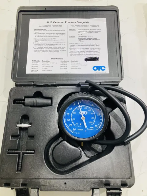OTC 5613 Vacuum Pressure Gauge Kit