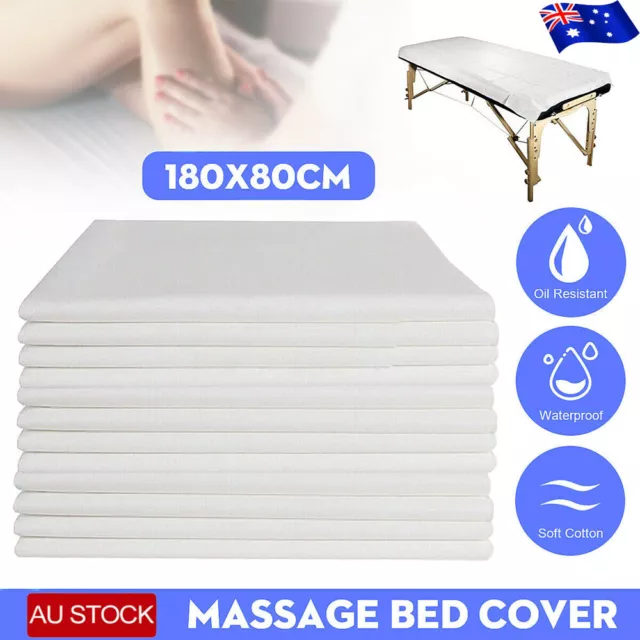 100-500x Disposable Beauty Bed Sheet SMS Non-woven Massage SPA Salon Table Cover