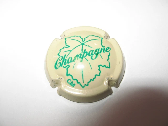 Capsule De Champagne Eddie Constantine N°1 - Fond Crème - Occasion Collector