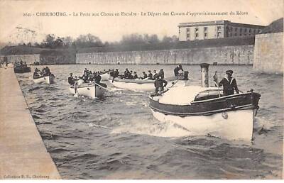 50 Départ du BATEAU de PECHE "LA PIERRE AUX FEMMES" LE BECQUET 