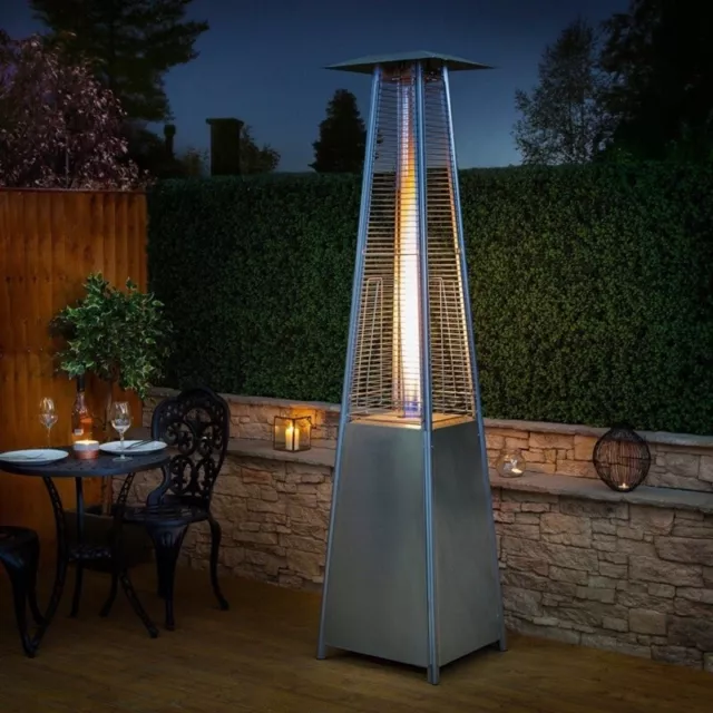 Sahara Deluxe Stainless Steel Pyramid Flame Heater