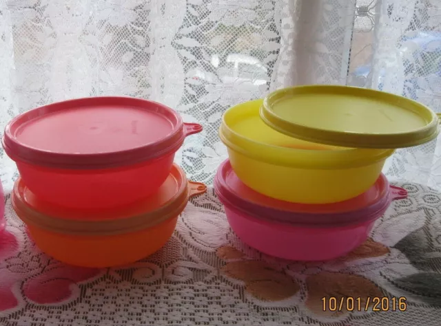 *Set di 4 Tupperware ""Questa ciotola"