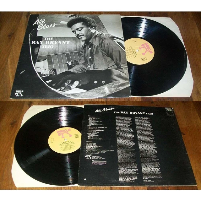 THE RAY BRYANT TRIO - All Blues LP French Press Pablo 78 Piano Blues