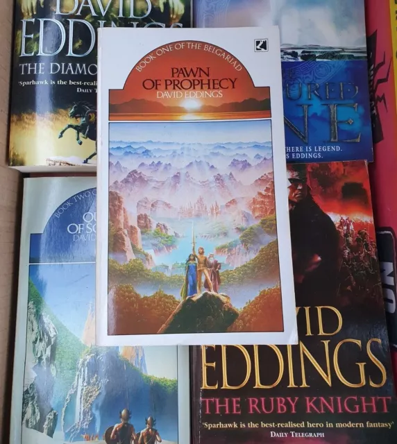 David Eddings - Fantasy Novel Create Your Own Book Bundle Buy 3 Get 2 Free Offer