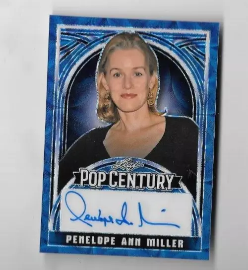 2024 LEAF METAL Pop Century Penelope Ann Miller AUTO BLUE SCOPE 5/6