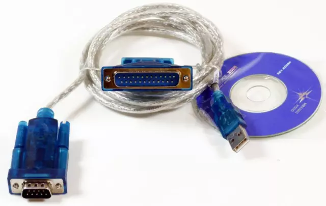 USB A - Serial DB9 M-M 2m