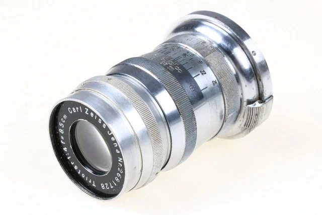 ZEISS Jena Triotar 8,5cm f/4,0 für Contax - SNr: 2681728