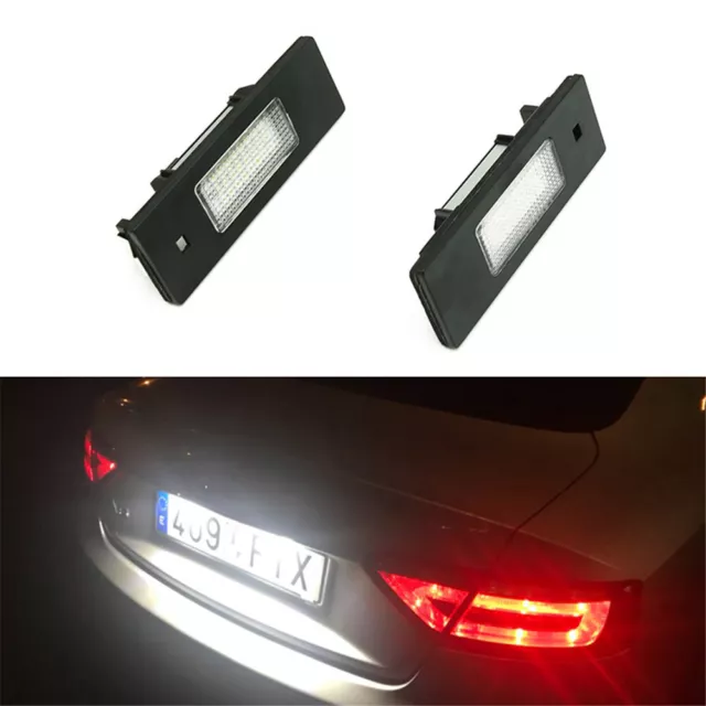 Für BMW 1er E81 E87 F20 F21 i3 IO1 2x LED PREMIUM Kennzeichenbeleuchtung 18 SMD