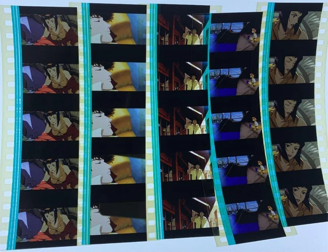 cowboy bebop film movie collection 35mm 5 frames set