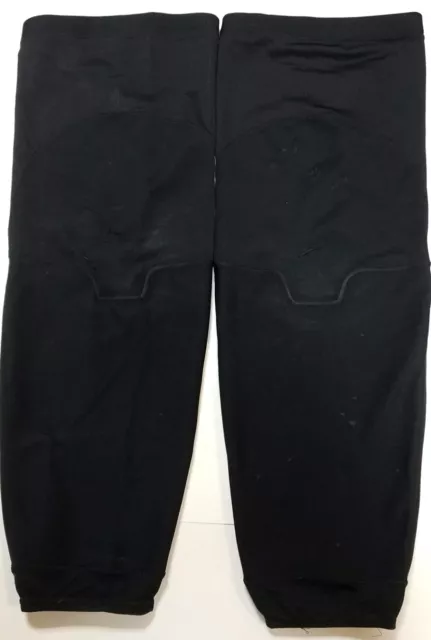 PITTSBURGH PENGUINS Reebok All Black Pro Practice Hockey Socks Size XL PITTSBURGH PENGUINS Reebok All Black Pro Practice Hockey Socks Size XL