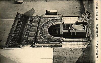 CPA AK CASABLANCA - Une porte de Mosquée MAROC (796250)