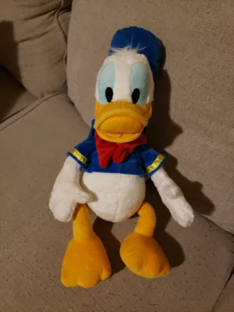 Disney Store Exclusive Mickey Mouse Clubhouse Donald Duck Plush 18” Stuffed Toy