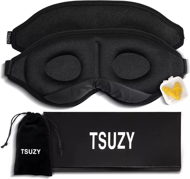 3D Sleep Mask, Soft Comfortable, Perfect Blindfold Sleep Eye Mask for Sleeping