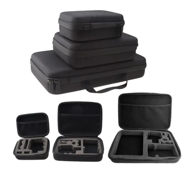 Storage Collection Bag Case Box for GoPro Hero 3 4 5 6 7 8 9 10 11 Mini 12 Black