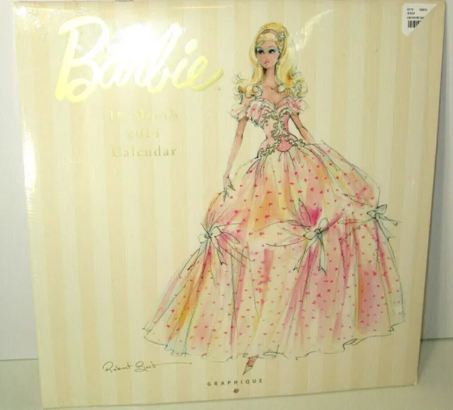 Barbie Fashion Wall Calendar 2025 Calendar Moria Klarika