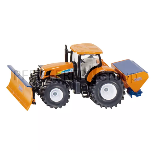 Siku Farmer 1:50 New Holland Traktor mit Schneeschild