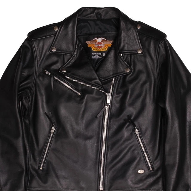 vintage harley davidson leather jacket