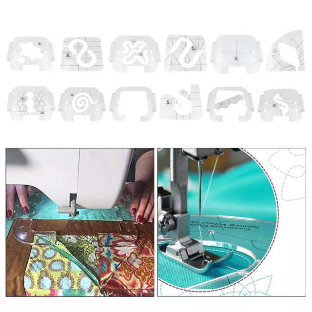 Acryl   Quilt Patchwork Vorlage Schablonen Quilten Nähen Werkzeug