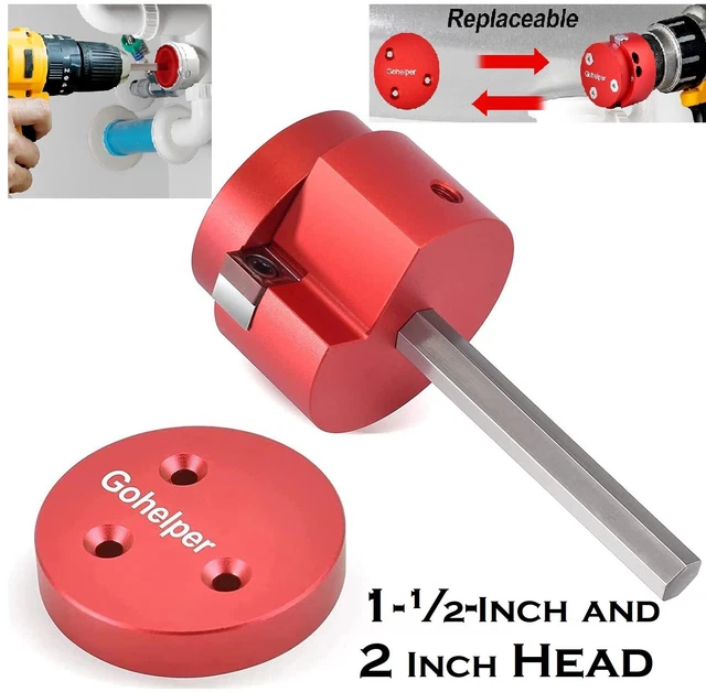 PVC PIPE REAMER Tool Socket Saver PVC Fitting Saver Ventilationdrain