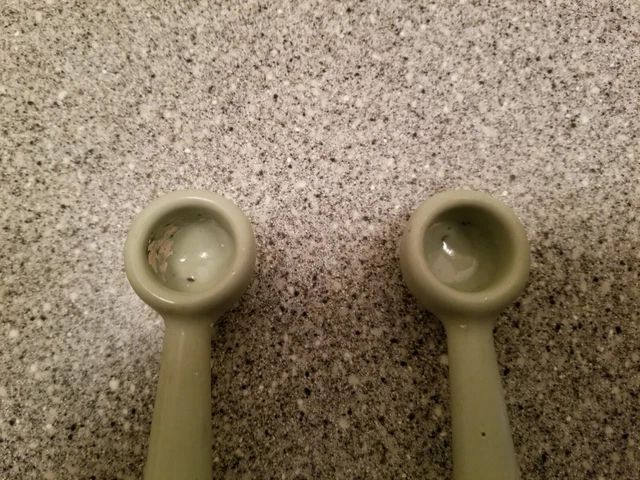 Vintage Vitrolite Jadeite Green Bathroom Hardware Brackets & Hooks 5
