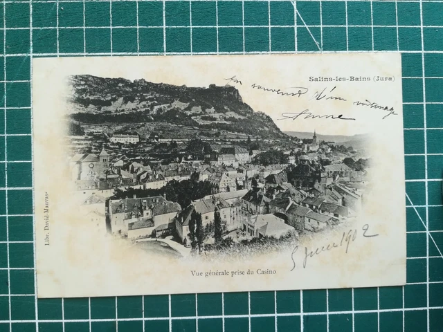Sc244 CPA Be Circa 1900 Salins Les Bath - 39 - View General