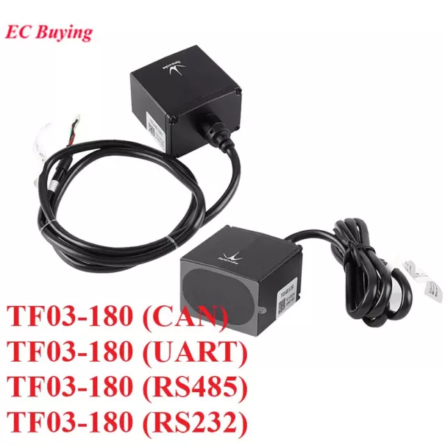 TF03-180 Laser Lidar LiDAR Ranging Finder Sensor Module 180m Rang UART/CAN/IO