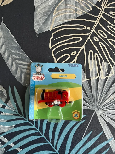 Locomotive Jouet TOMY Vintage - Train Mécanique Plastique, Design Années 1980, France N3071