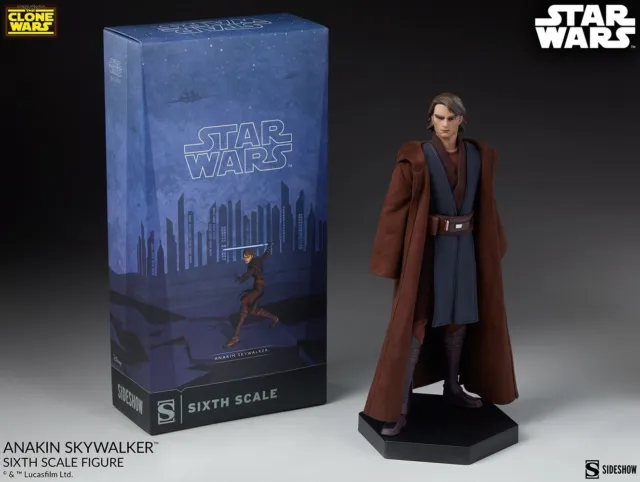 STAR WARS The Clone Wars Animated Anakin Skywalker Sixth Scale Figure Sideshow 2