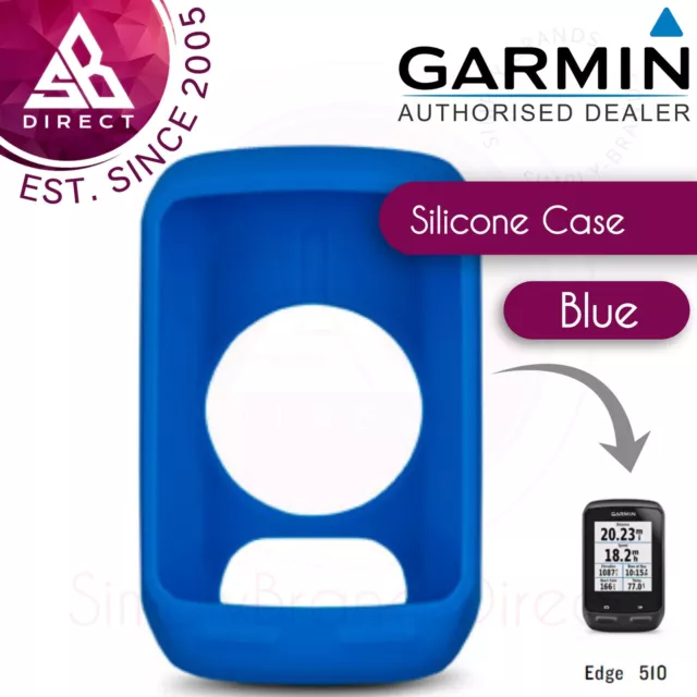 Garmin Silicone Case Protective Cover For Edge 510 GPS Bike Computer│Blue