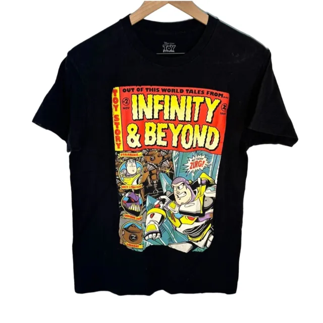 Disney Pixar Toy Story Infinity & Beyond Buzz Lightyear Comic T-Shirt Medium