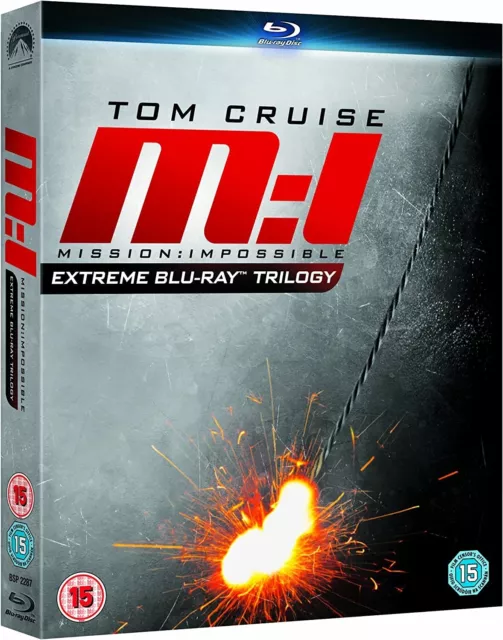 Neuf/ Mission impossible 1-2-3 Trilogie (3 blu-ray) M:I-2 / M:I:III