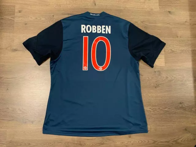 Fc Bayern München Deutschland 2013/2014 Drittes Fussball-Trikot Gr. Xl Robben #10