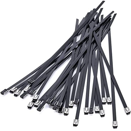 MgcTolBox Collier de Serrage en Acier Inoxydable 300 x 55 mm Attaches de Câbl...
