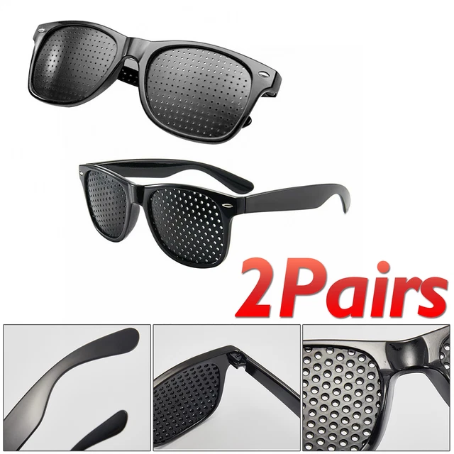 Eyesight Improvement Vision Care Daily Exercise Eyewear Training Pinhole Glasses
